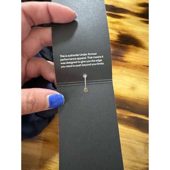 Under Armour Heat Gear Loose Shorts Women’s Size Med Blue Running Sporty Active - Picture 13 of 14